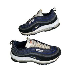 Nike Air Max 97 SE Shoes Mens 7.5 Womens Size 9 Black Blue Running DH1085-001